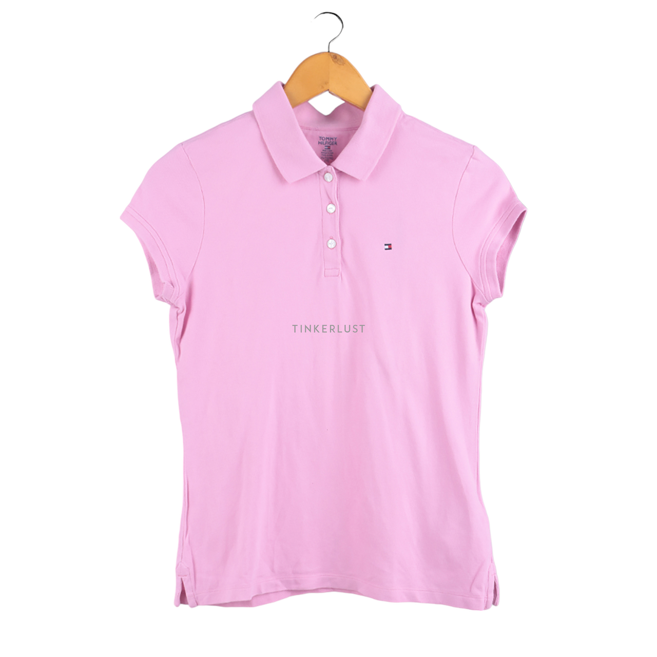 Polo tommy hilfiger rosa hot sale